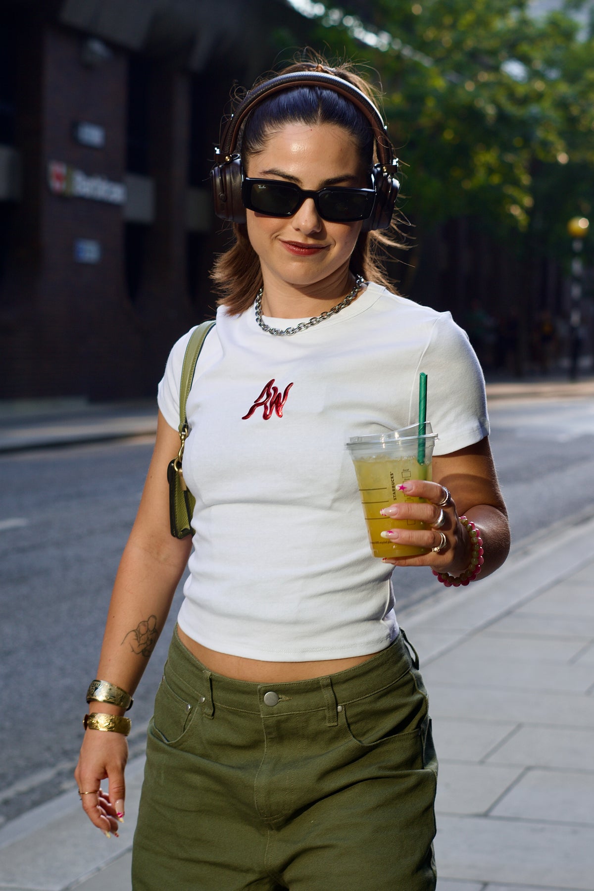BABY TEE - White
