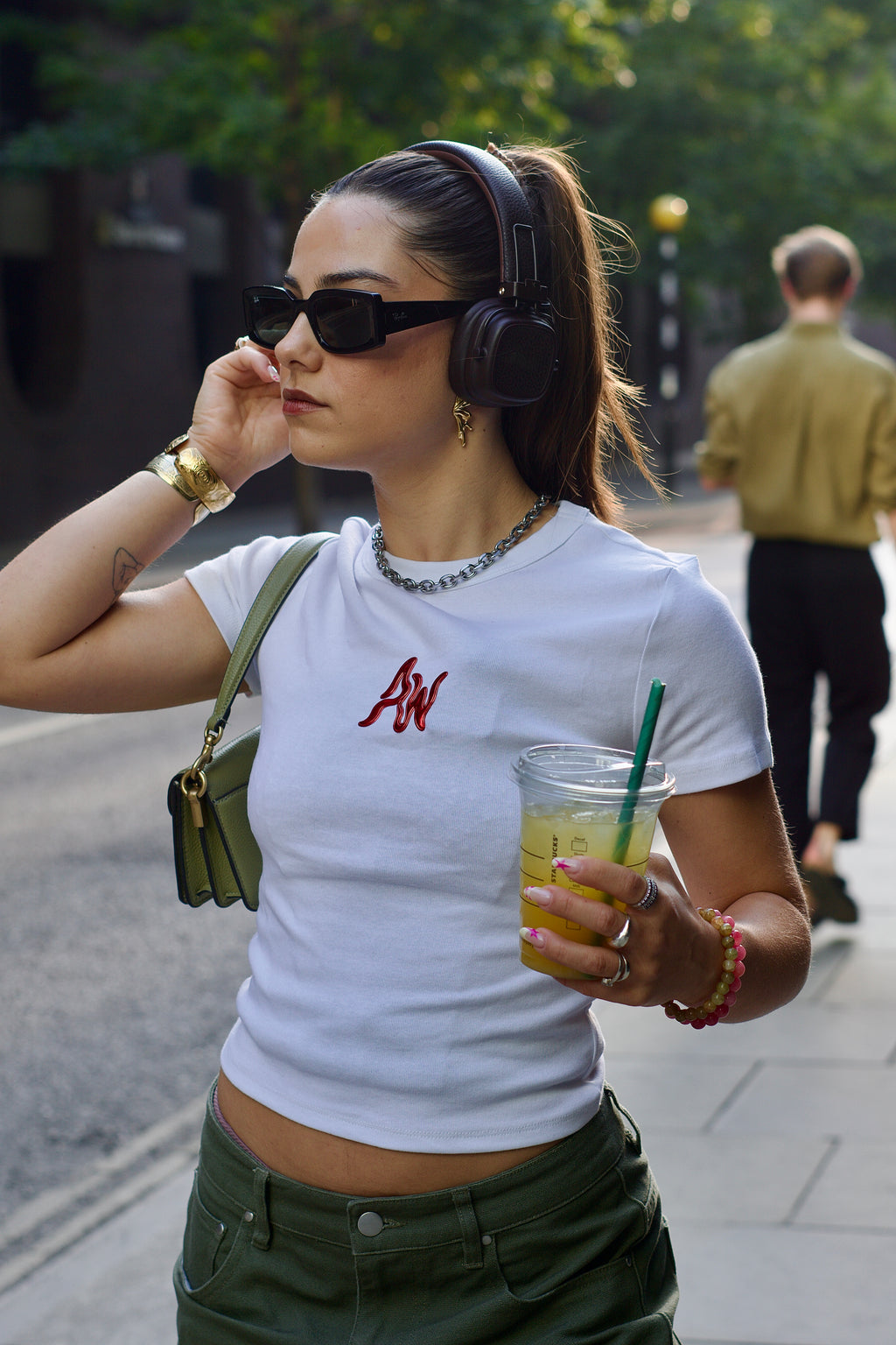 BABY TEE - White