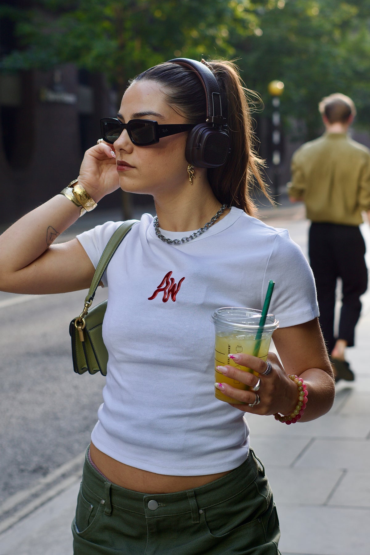BABY TEE - White