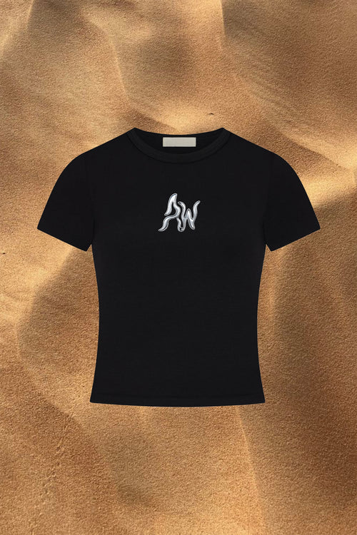 BABY TEE - Black